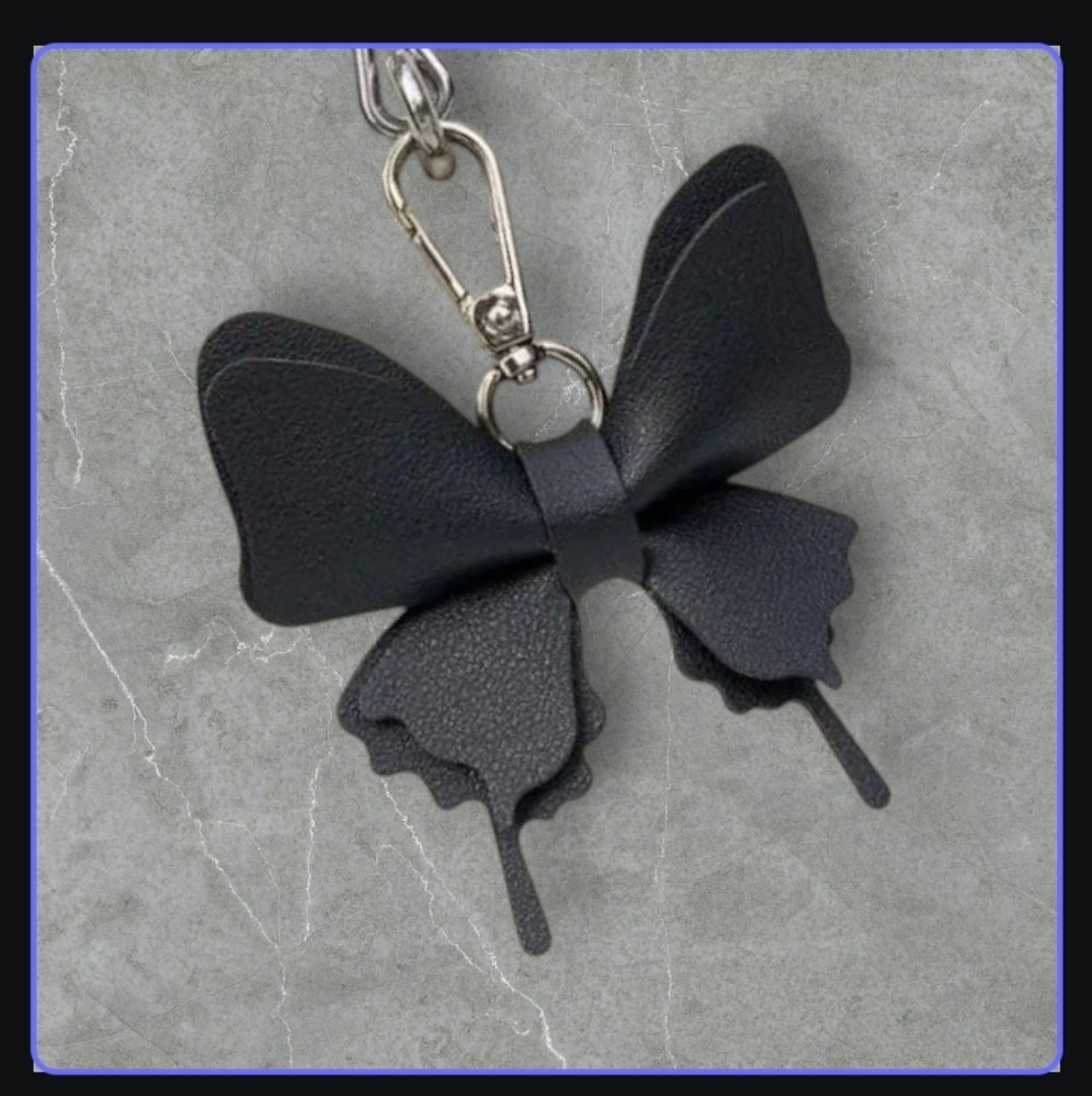 Butterfly Bow Keychain - Picture 3 of 7